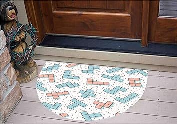 Amazon Com 3d Semicircle Floor Stickers Personalized Floor Wall