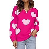 CARCOS Plus Size Sweaters Crewneck Long Sleeve Pullover Sweaters for Women Knit Jumper Tops Lightweight Winter XL-5XL