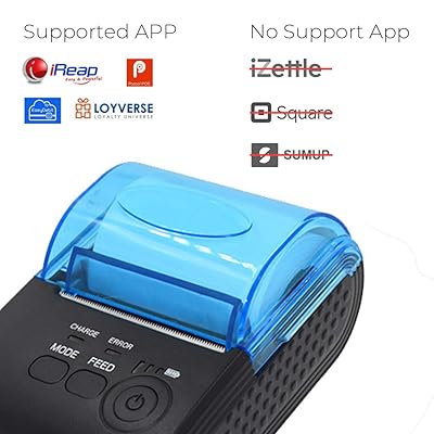 mobile bluetooth receipt printer square
