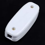 Ghulumn White Plastic In-line Cord Light Switch Rocker view 6