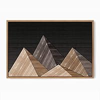 Framed Canvas Wall Art Colorful Abstract Canvas Prints Home Artwork Decoration for Living Room,Bedroom - 16x24 inches