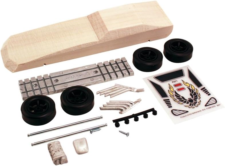 Pinecar Deluxe Car Kit, Turbo Funnycar, PIN371