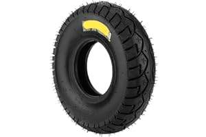 RASTKY Rubber Outer Tire Premium Elasticity for Tool Cart Trolley 4.10/3.50-5 12in, Wear Proof and Pressureresistant, for Out