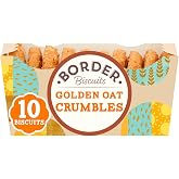Border Golden Oat Crumbles Biscuits 150g (Pack of 6)