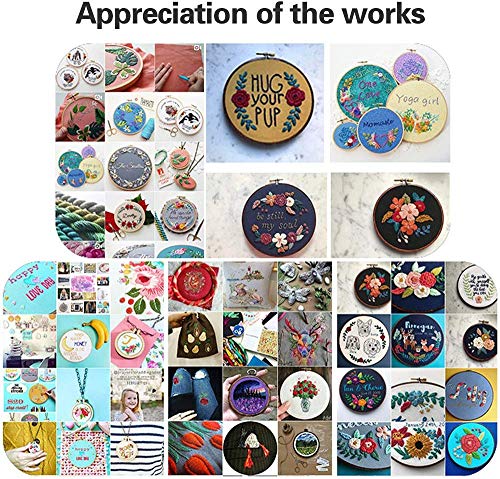 6 Embroidery+Patterns+Threads+Knitting+Threaders