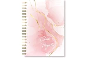 Fileyeye Register Check and Debit Card Register, Checkbook Registers, Simple Account Tracker & Financial Ledger (G), 5.5 ''x 8.2''