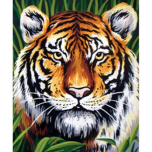 Needlepoint printed canvas