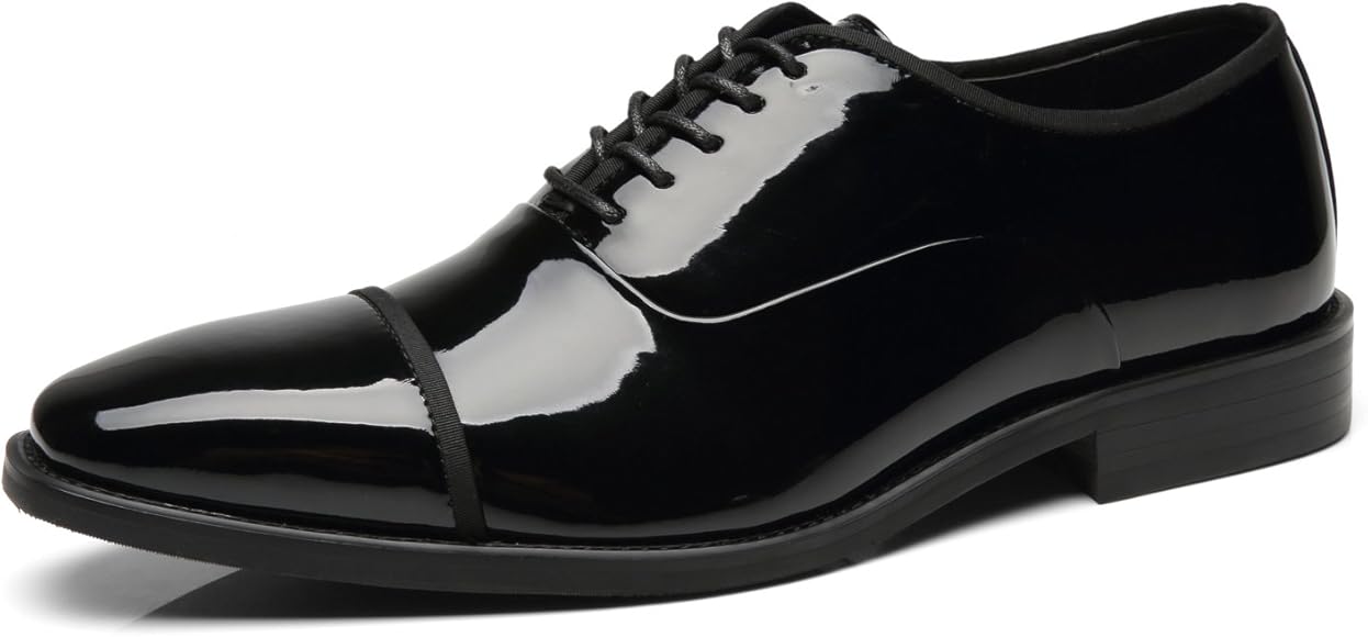 tuxedo without patent leather shoes