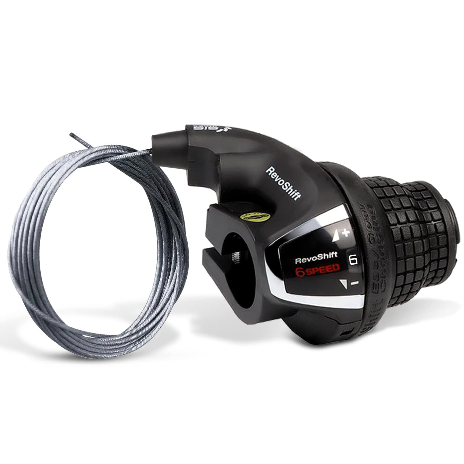 RainFlowwer Revoshift Right Shift Lever 6 Speed, SL-RS35-6R Bike Handle Shifter Twist Grip Gear Cycling Accessories for MTB Mountain Bike