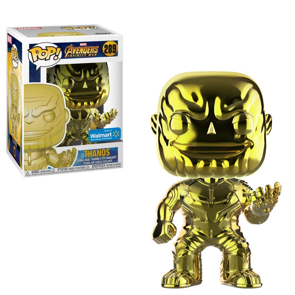 Avengers 3: Infinity War - Thanos Yellow Chrome Pop! Vinyl