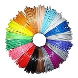 Greatssly 594 Linear feet 3D Pen Filament Refills 1.75mm PLA of 18 Unique Colors 33 feet Each Color