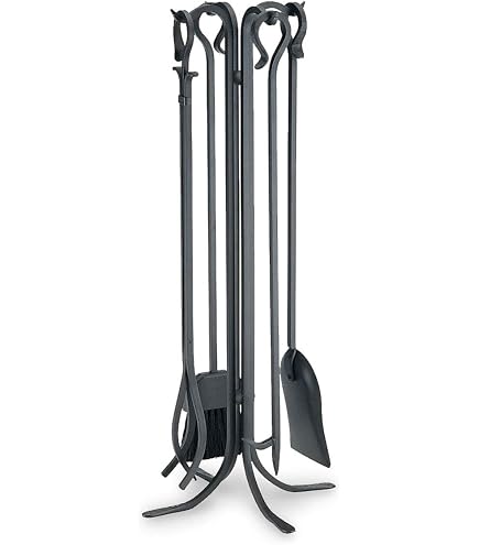 Amazon.com: Pilgrim 18002 5 Piece Forged Hearth Tool Set - 33