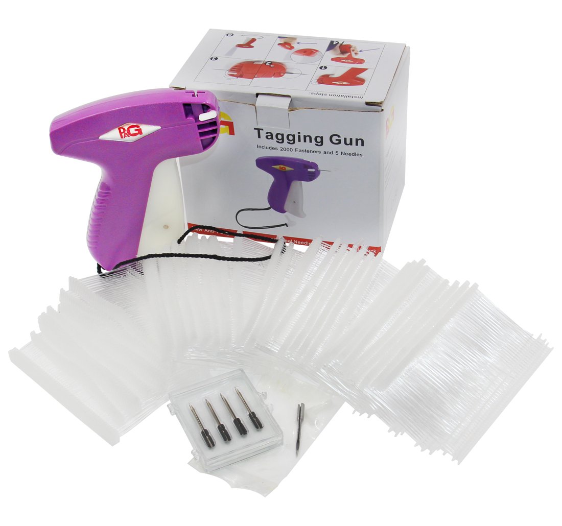 PAG XMS S13 Price Tag Standard Attacher Tagging Gun for Clothing with 5