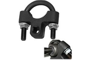 Inner Tie Rod Removal Tool, 3/8" Low Profile Tool, U-Wrench with Non-Slip Teeth for Inner Tie Rod Joint Removal and Installat