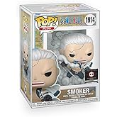 Epic Collectibles Pop Anime: One Piece - Smoker Exclusive Vinyl Figure Included with Box Protector Compatible for Funko