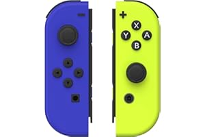 YURRDE Joy Cons for Switch Controllers, Wireless Joy Con Replacement Compatible for Switch Joycons, Left and Right Switch Controller Joycon Support Sports Dual Vibration/Wake-up/Motion Control