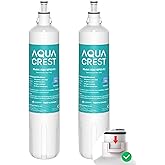 AQUA CREST F-2000, 4204490 Water Filter, Replacement for InSinkErator® F-1000, F-2000, F-3000, Sub-Zero 4204490, and AquaPure AP Easy C-Complete, Sub Zero Water Filter Replacement, NSF/ANSI 42