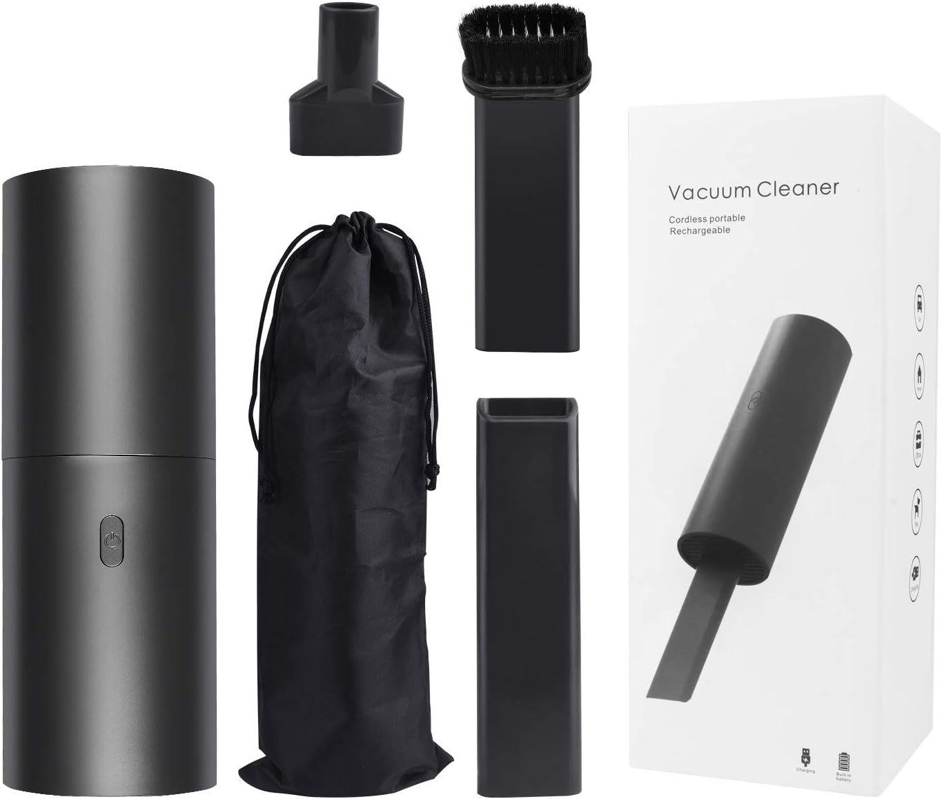 kupet 2 in 1 Computer Vacuums Cleaner,Blower Cleaner,Rechargeable Portable Handheld Mini Keyboard Vacuum Cleaner, Laptop Cleaner for Keyboard, Computer, Office Desk,Piano,Car Dust: Home & Kitchen