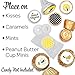 Bumble Bee Baby Shower Chocolate Kisses Candy Stickers, Honey Bee Baby Shower Decorations - 180 Count