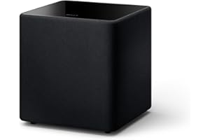 KEF Kube 10 MIE 10 Inch 300 Watt Powered Subwoofer (Black)