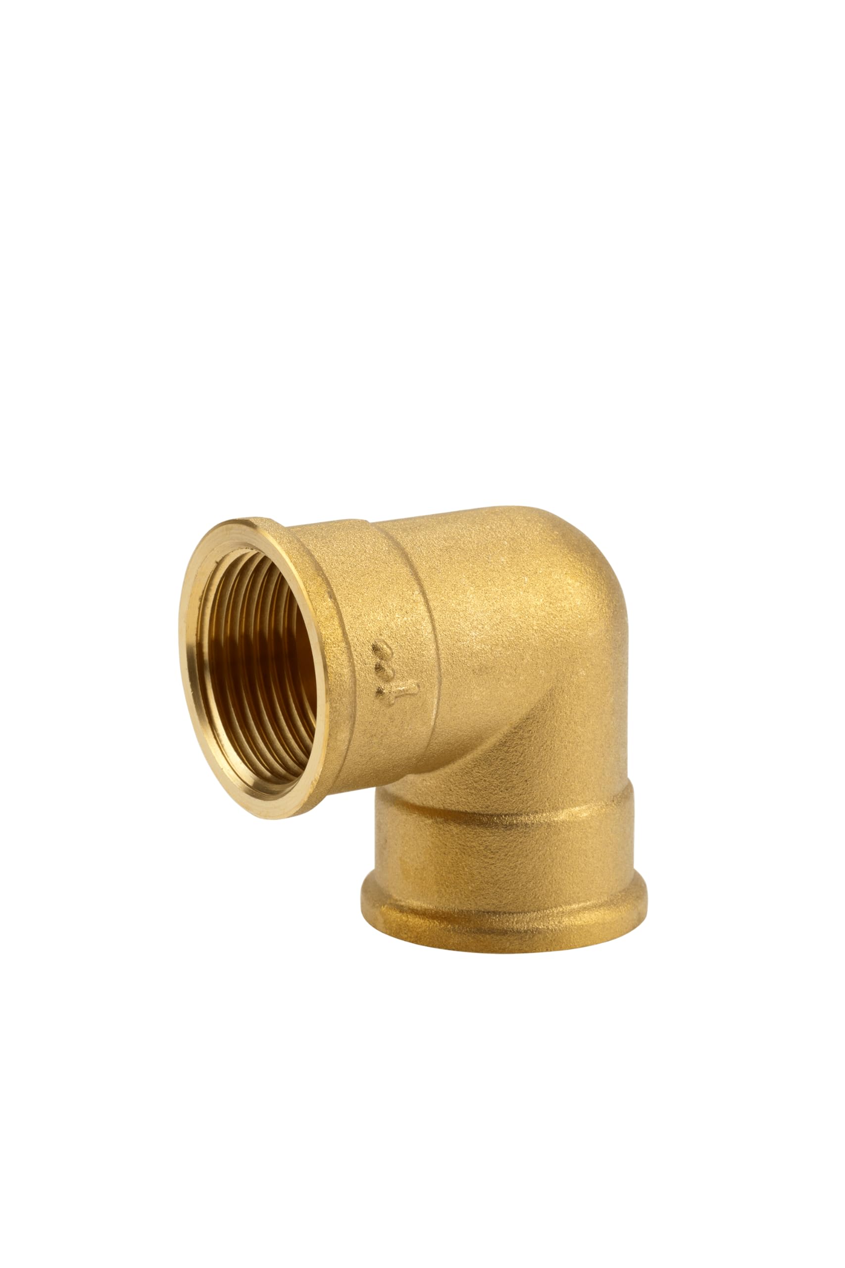 GARDENA Brass angle with internal Thread: Elbow with 33.3 mm (G 1 ") - Thread, For changing The direction Of tubes or Hoses (7281-20)
