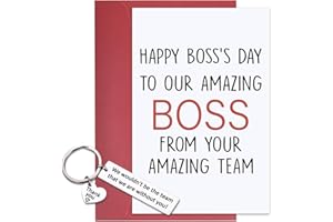Hincoo Employee Appreciation Gifts, Best Boss Gift For Women, Bosses Day Card, Bosses Day Gifts For Women, Bosses Day Gifts For Men, Boss Lady Gifts For Women, Boss Day Gifts For Women