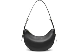 Keyli Small Shoulder Bag for Women Vegan Leather Crossbody Bags Adjust Handbags Purses with 2 Shoulder Strap