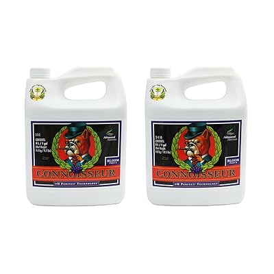 Advanced Nutrients 1660-15AB pH Perfect Connoisseur Bloom Part A+B, 4 Liter, Brown/A
