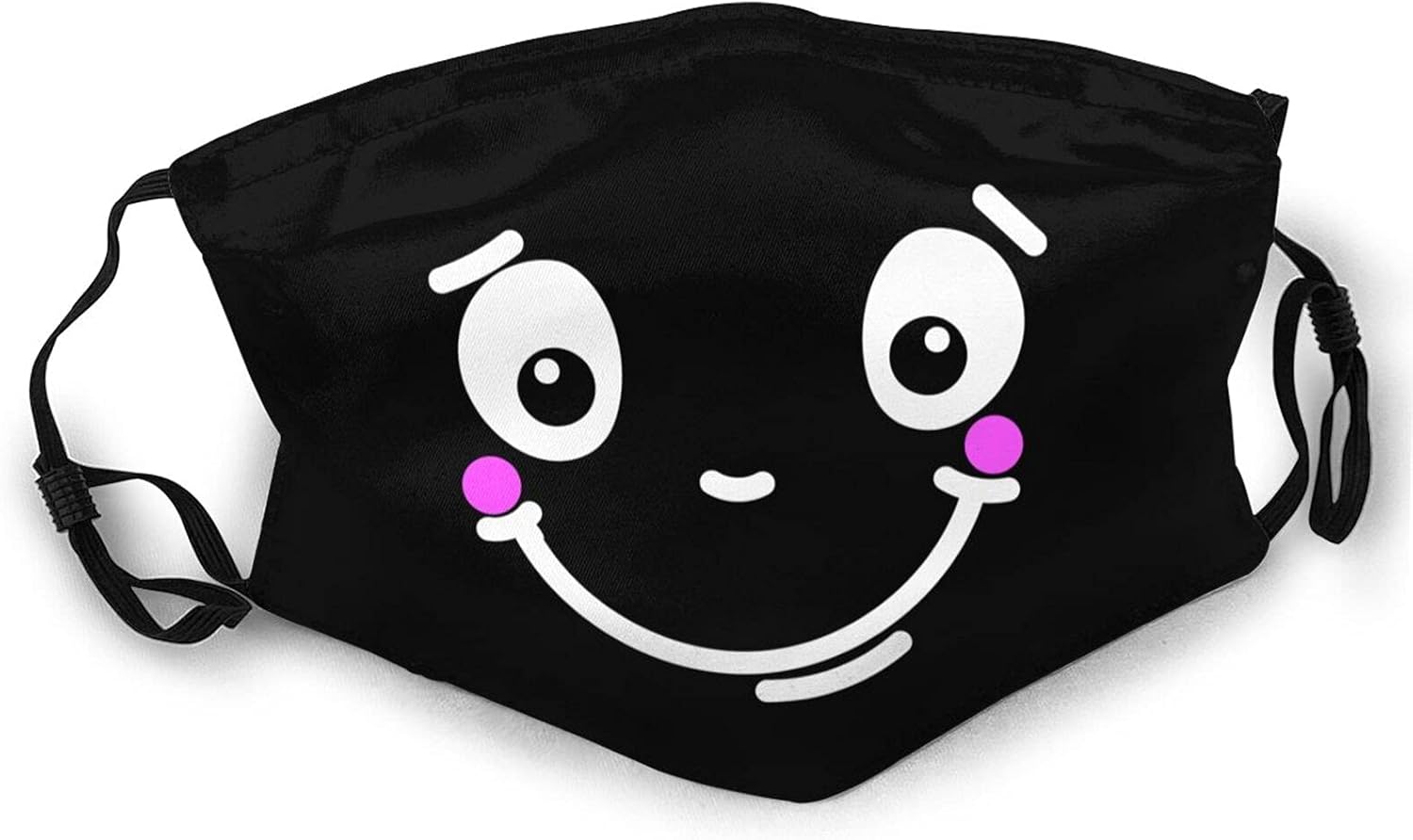 DoubleSided Unique Face Mask Cartoon Emotions Washable&Reusable Face