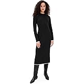 Varley Women's Axel Rib Knit Midi Dress