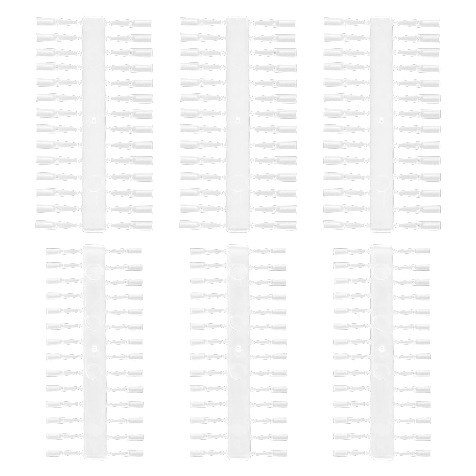 SG Store 168pcs Fishing Gear European Style Fishing Set Bait Stopper Plastic Stopper Carp Fishing Gear 7mm and 9mm Fits Corn Meat Pellet Bait Fishing Gear, Transparent