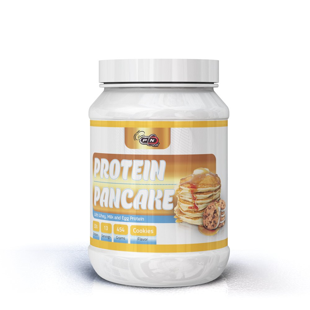 Pure Nutrition High PROTEIN PANCAKE Mix Powder Shake|13 26 65 Servings|Low Carb Sugar 33% Whey Egg Milk Protein Blend|Oats Complex Carbohydrates|Delicious Breakfast Easy Prep|Lean Muscle Building Diet