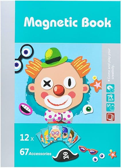 face magnetic toy