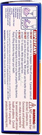 Fixodent Extra Hold Denture Adhesive Powder 2.7 oz 76 g view 3