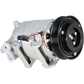 marddpair A/C Compressor Replacement for Nissan Rogue 2008-2013 92610JM01C | Replacement for CO 11200C, 2.5L, with Clutch, Silver