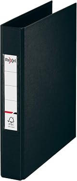 Rexel Choices A5 Binder 25 mm 2 O-Ring Black