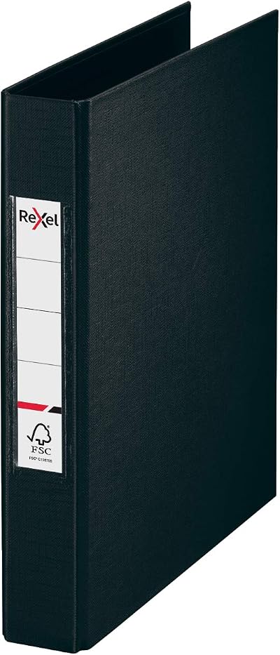 Rexel Choices A5 Binder 25 mm 2 O-Ring Black