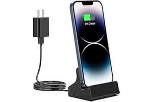 LIZVIE Hidden Camera Charger Dock True 2K Pixels with Adjustable 160° Wide-Angle Lens - Night Vision and Motion Detection - A