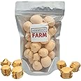 Freeze-Dried Candy Salt Water Taffy 2 oz - Cut To Bite Sized Pieces - Ships In Box - Deliciously Crunchy, Intense Flavor, Lightweight Snack (Pumpkin Pie)