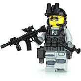 Collectible US Air Force PJ Commando Soldier - Battle Brick Custom Minifigure