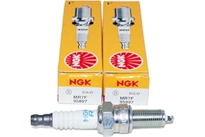 OverstockDirect NGK 95897 Standard Spark Plugs MR7F Compatible with Select 2015-2022 Indian/Victory Motorcycles and Select 2011-2024 Polaris UTVs/Side-by-Sides (2 Pack)