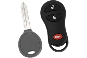 REPAIROCK 315MHz GQ43VT9T Keyless Entry Remote Ignition Transponder Key Fob for Dodge for Ram 1500 2500 3500 1999-2002 64 Chi