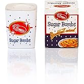 JUST FUNKY Fallout Sugar Bombs Breakfast Cereal Square Shot Glass 2 Ounce Shot Glass