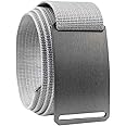 GRIP6 Gunmetal Belt: Durable Belts for Men & Women, Versatile Nylon Tactical Belt for Work, Golf, Casual & Outdoor Use
