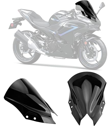 Amazon.com: TYJPBUSA Motorcycle Windshield for ZX250R for Ninja