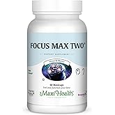 Focusmax Nootropic Brain Supplement for Memory, Focus & Mood Support – Methylated B12, Ginkgo Biloba, Phosphatidylserine, Acetyl-L-Carnitine – Mental Clarity & Energy – 60 Vegetarian Capsules