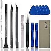 Ewparts Pry Tool Kit Phone Repair Kit Electronic Pry Tool Kit Metal Spudger Plastic Spudger Tool Tweezers Phone Opening Tool 