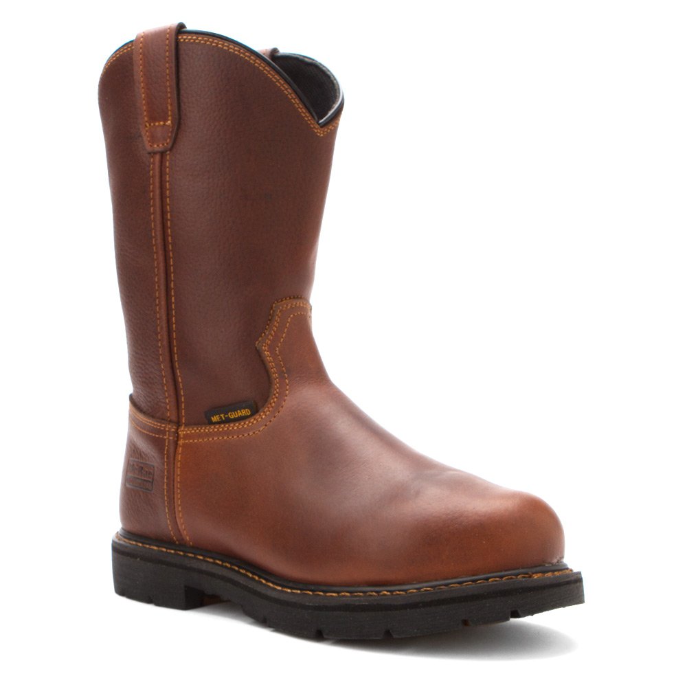 steel toe met guard cowboy boots