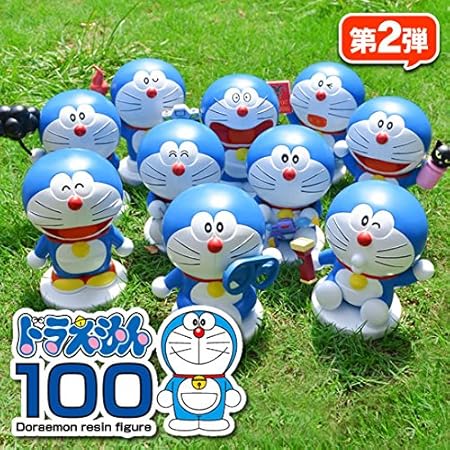 Amazon ドラえもん 100体レジンフィギュアコレクション セット第2弾 10体セット フィギュア ドール 通販
