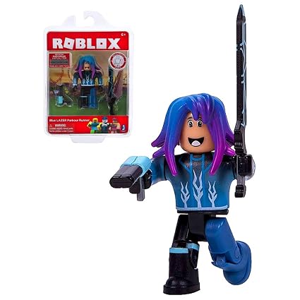 Amazoncom Blue Lazer Parkour Runner Action Figure 4 Toys -